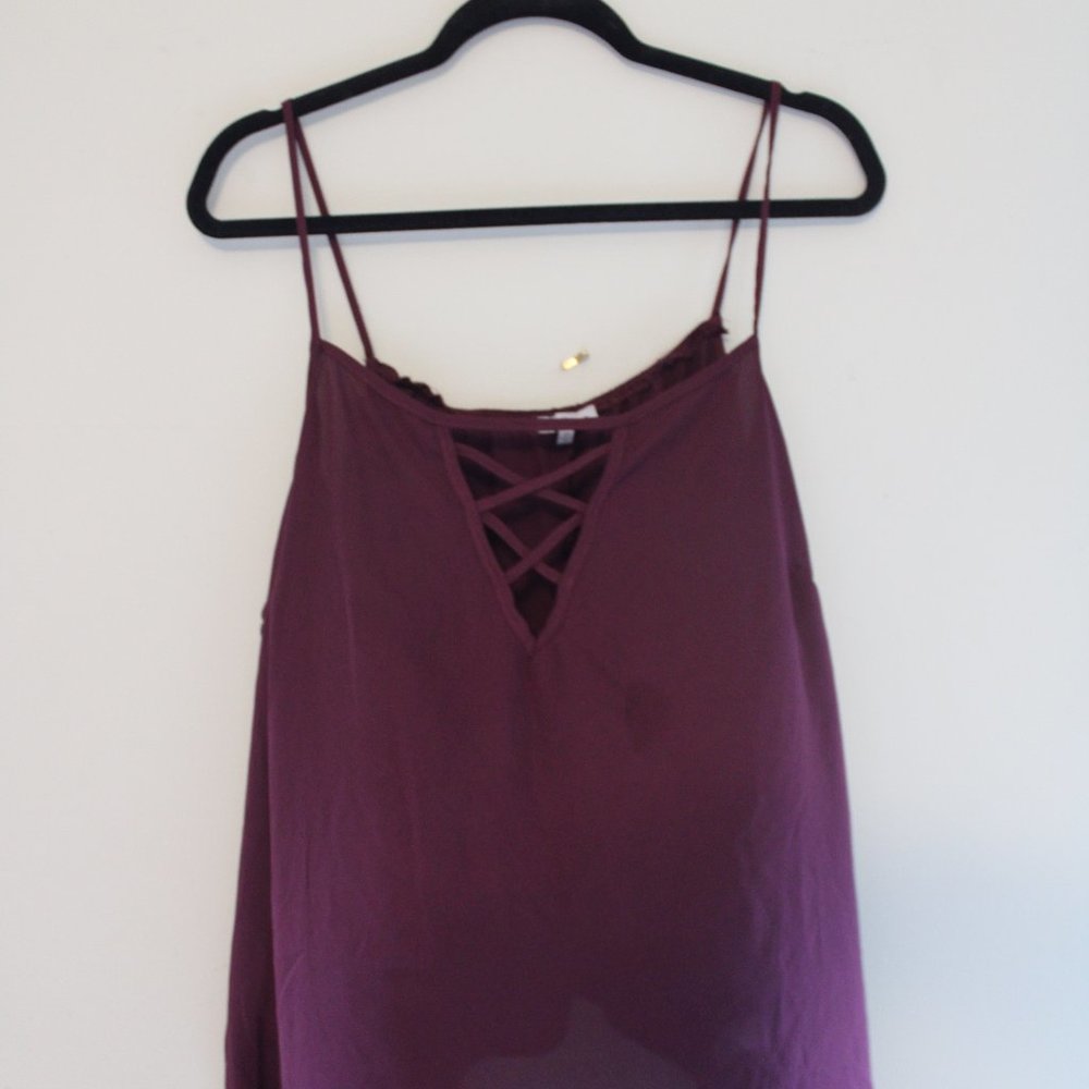 Charlotte Russe Cold Shoulder Top